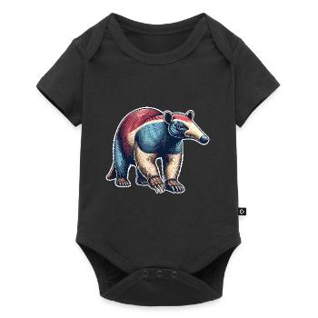 Anteater - Baby Premium short-sleeve bodysuit - black - Front