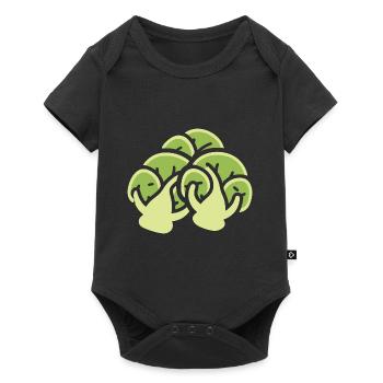 Brussels sprouts - Baby Premium short-sleeve bodysuit - black - Front
