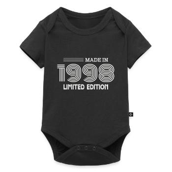 cadeau anniversaire 1998 idée cadeau 1998 - Body à manches courtes Premium Bébé - noir - Devant