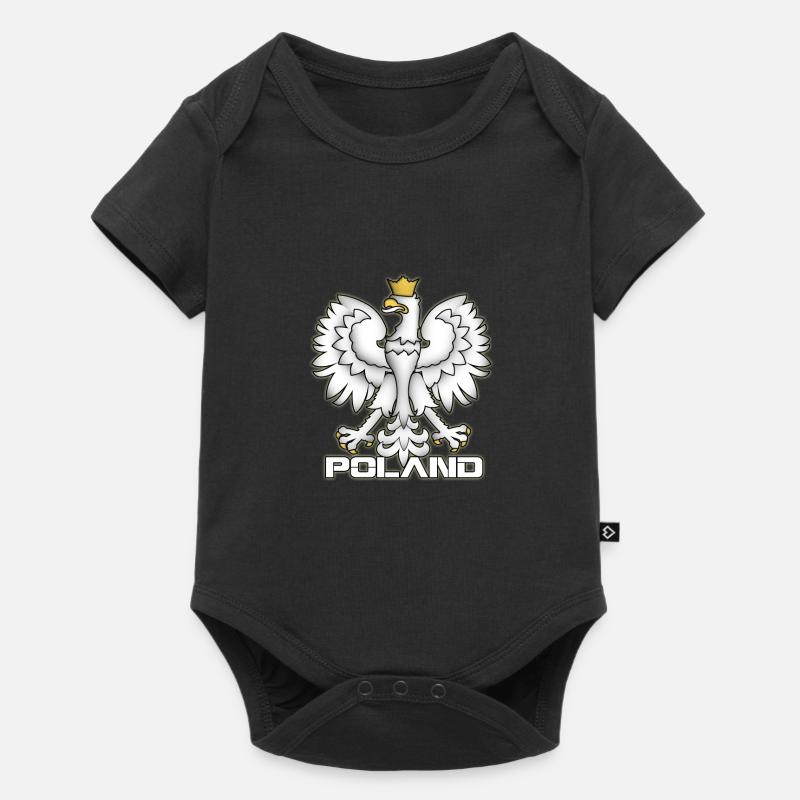 Pologne - Body à manches courtes Premium Bébé - noir