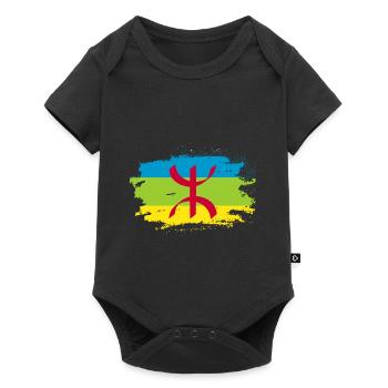Amazigh - Body à manches courtes Premium Bébé - noir - Devant