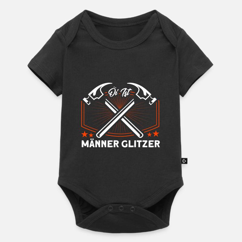 Dachdecker Geselle Dachdecker Dachdeckermeister - Baby Premium Kurzarmbody - Schwarz