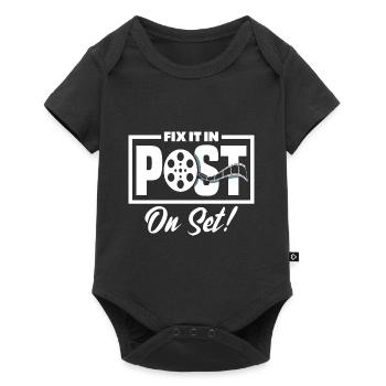 I Fix It In Post On Set Filmmaker - Baby Premium short-sleeve bodysuit - black - Front