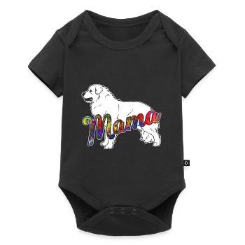 Great Pyrenees Great Pyrenees Mama - Baby Premium short-sleeve bodysuit - black - Front