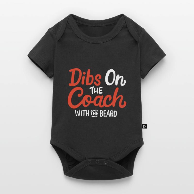 Trainer mit Bart Barttrainer Baby Premium Kurzarmbody