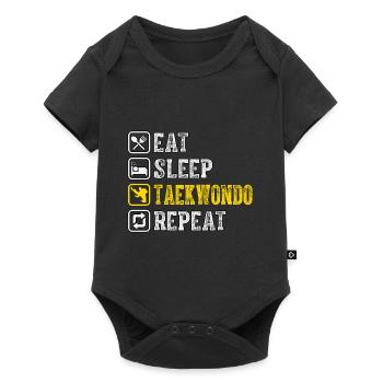 Taekwondo - Baby Premium short-sleeve bodysuit - black - Front
