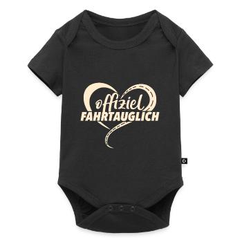 Führerschein Bestanden - Baby Premium Kurzarmbody - Schwarz - Vorne