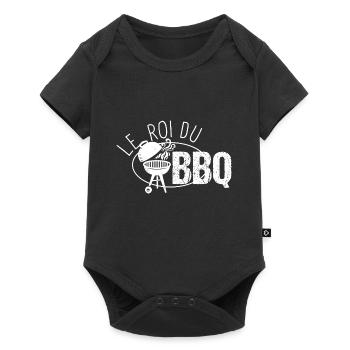 le roi du BBQ - Barbecue - Body à manches courtes Premium Bébé - noir - Devant