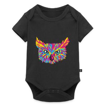Pansexual Stolz Drôle de couleurs de design de PANSEXUAL - Body à manches courtes Premium Bébé - noir - Devant
