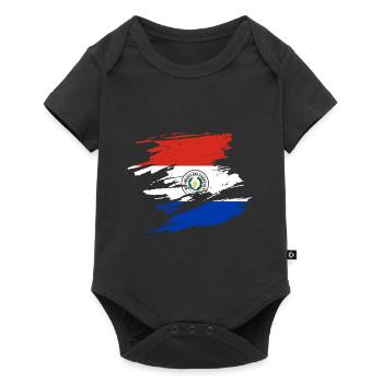 Paraguay - Baby Premium short-sleeve bodysuit - black - Front
