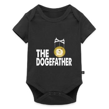 The Dogefather Funny Crypto Meme - Baby Premium short-sleeve bodysuit - black - Front