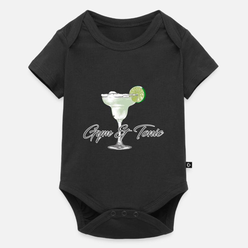 Gym tonic - Baby Premium short-sleeve bodysuit - black