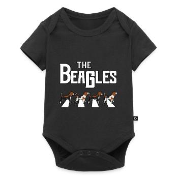 Beagle Dog Puppy Pet The Beagles - Baby Premium short-sleeve bodysuit - black - Front