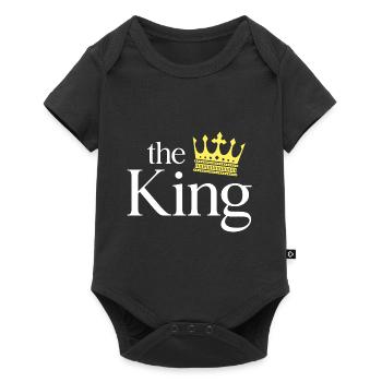 Partner Look Couple Partner Couple Couple Family - Baby Premium short-sleeve bodysuit - black - Front