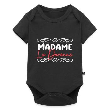 Madame la daronne - Body à manches courtes Premium Bébé - noir - Devant