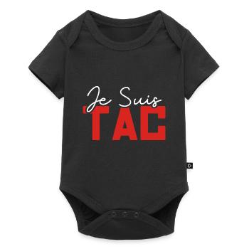 Je Suis TAC , TIC Et TAC , Duo Drole - Body à manches courtes Premium Bébé - noir - Devant