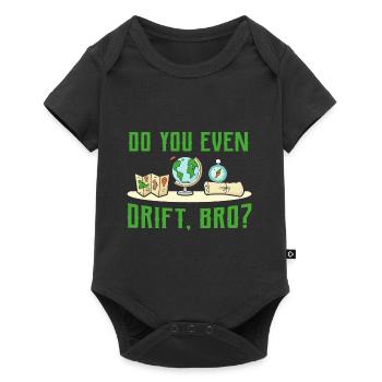 World Explorer Travel Gift - Baby Premium short-sleeve bodysuit - black - Front