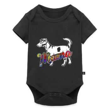 Jack Russell Terrier Jack Russell Terrier Mama - Baby Premium short-sleeve bodysuit - black - Front