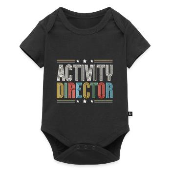 Awesome Activity Director Rock - Baby Premium Kurzarmbody - Schwarz - Vorne