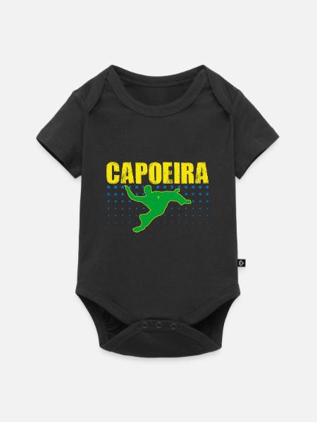 Capoeira - Baby Premium Kurzarmbody - Schwarz
