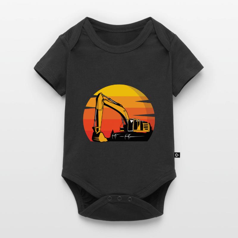 Baggerfahrer Baggerfahrer Baby Premium Kurzarmbody