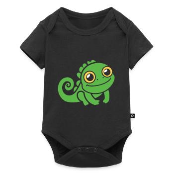 caméléon - Body à manches courtes Premium Bébé - noir - Devant