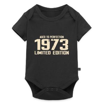 1973 Limited edition 1973 Birthday 1973 Retro - Baby Premium short-sleeve bodysuit - black - Front