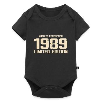 1989 Edition limitée 1989 Anniversaire 1989 Rétro - Body à manches courtes Premium Bébé - noir - Devant