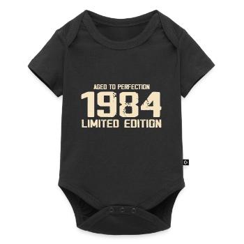 1984 Limited edition 1984 Birthday 1984 Retro - Baby Premium short-sleeve bodysuit - black - Front