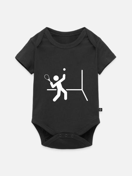 squash - Body à manches courtes Premium Bébé - noir