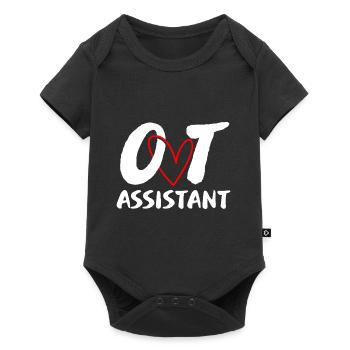 Occupational therapy occupational therapist therapy therapist - Baby Premium short-sleeve bodysuit - black - Front