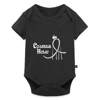 Roller coaster engineer - Baby Premium short-sleeve bodysuit - black - Front