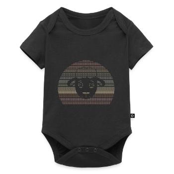 Bergers et bergers ASCII - Body à manches courtes Premium Bébé - noir - Devant