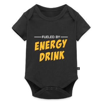 Fueled By Energy Drink Coffee Lover Supplements He - Baby Premium short-sleeve bodysuit - black - Front