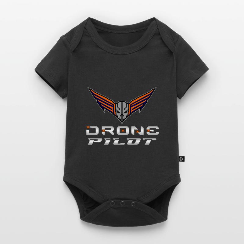 Drone Drones Drone Flight Drone Pilot Baby Premium short-sleeve bodysuit
