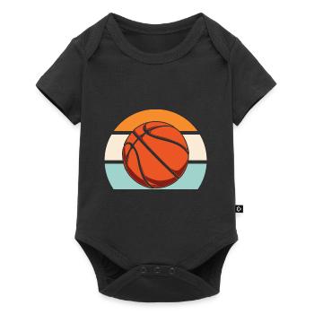 Basketball Basketball Player - Baby Premium short-sleeve bodysuit - black - Front