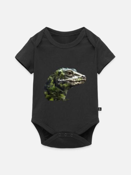 Salamander - Baby Premium Kurzarmbody - Schwarz