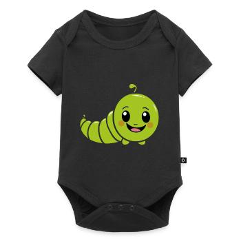 Caterpillars Insect Love Little Caterpillar - Baby Premium short-sleeve bodysuit - black - Front