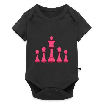 Chess Games - Baby Premium short-sleeve bodysuit - black - Front