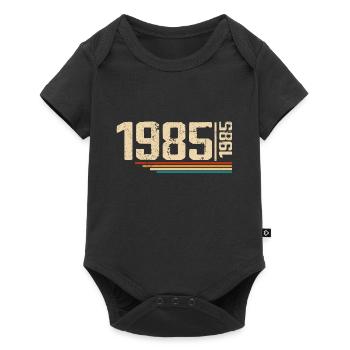 Millésime Anniversaire 1985 Fête Anniversaire 1985 - Body à manches courtes Premium Bébé - noir - Devant