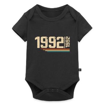 Millésime Anniversaire 1992 Fête Anniversaire 1992 - Body à manches courtes Premium Bébé - noir - Devant