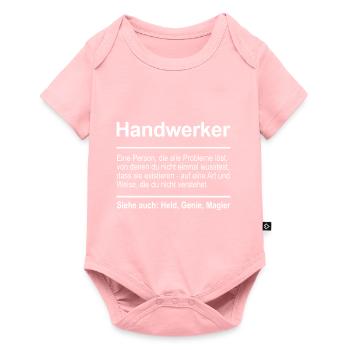 Artisan - Body à manches courtes Premium Bébé - rose - Devant