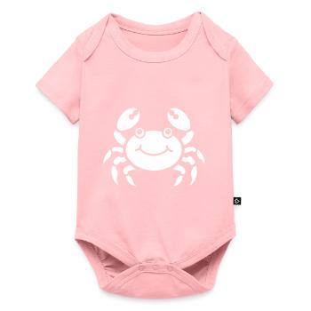 Crab - Baby Premium short-sleeve bodysuit - rose - Front