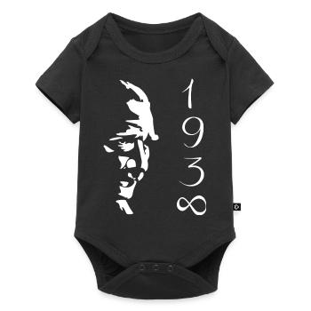 Atatürk 1938 - Baby Premium short-sleeve bodysuit - black - Front