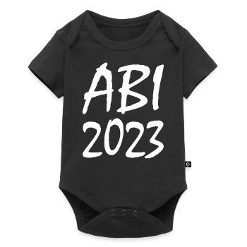Abi 2023 - Baby Premium Kurzarmbody - Schwarz - Vorne