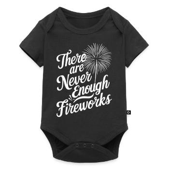 Pyrotechniker Feuerwerk Pyrotechnik - Baby Premium Kurzarmbody - Schwarz - Vorne