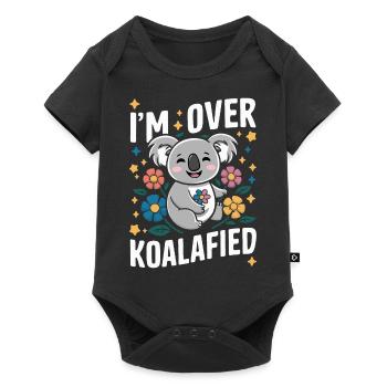 Koala Koala Koala Ours Koala Animal - Body à manches courtes Premium Bébé - noir - Devant