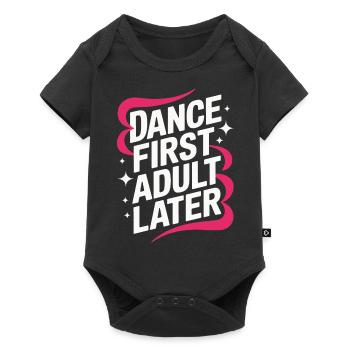 Dancing Dancers Dancing - Baby Premium short-sleeve bodysuit - black - Front