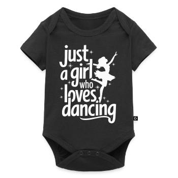 Tanzen Tänzer Tanzen - Baby Premium Kurzarmbody - Schwarz - Vorne