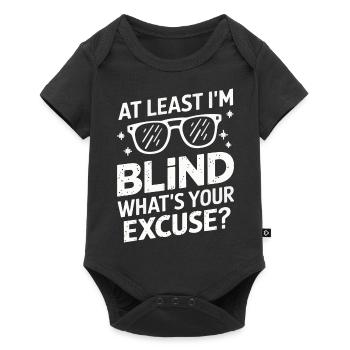Blind blindness Visually impaired people - Baby Premium short-sleeve bodysuit - black - Front